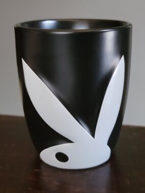 Playboy Shot Glass With White Bunny Logo